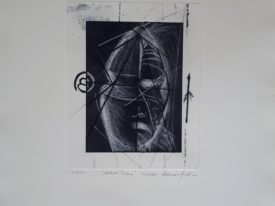 Yago, Untitled 218, 2000, engraving on paper, 50×70, 218