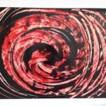 Yago, Untitled 21, 1997-2003, varnish on paper, 70×50, 21