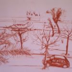 Yago, Untitled 28, 1997-2003, drawing on paper, 70×50, 28