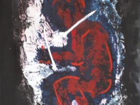 Yago, Untitled 131, 1997-2003, acrylic on paper, 100×70, 131