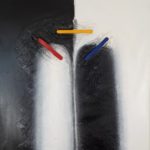 Yago, Untitled 159, 1997-2003, acrylic and sand on canvas, 100×120, 159