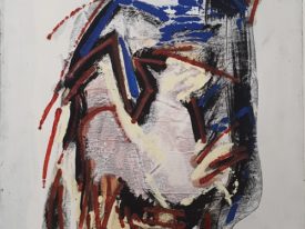 Yago, Untitled 166back, 1997-2003, acrylic on canvas, 50×70, 166back