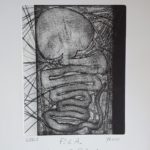 Yago, Embryo, 2001, engraving on paper, 35×50, 236