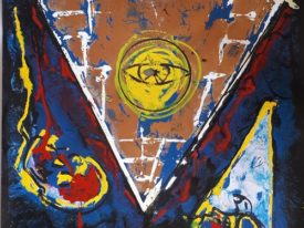 Yago, Untitled 42, 1998, acrylic on paper, 70×100, 42