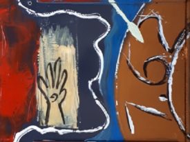 Yago, Untitled 274, 1997-2003, acrylic on wood, 58×135, 274