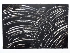 Yago, Untitled 282, 1997-2003, graffiti on paper, 35×25, 282