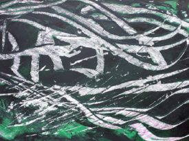 Yago, Untitled 293, 1997-2003, graffiti on paper, 44×29, 293