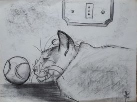 Yago, Untitled 314, 1996, drawing on paper, 50×38, 314