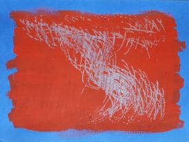 Yago, Untitled 316, 1996, graffiti on paper, 42×30, 316